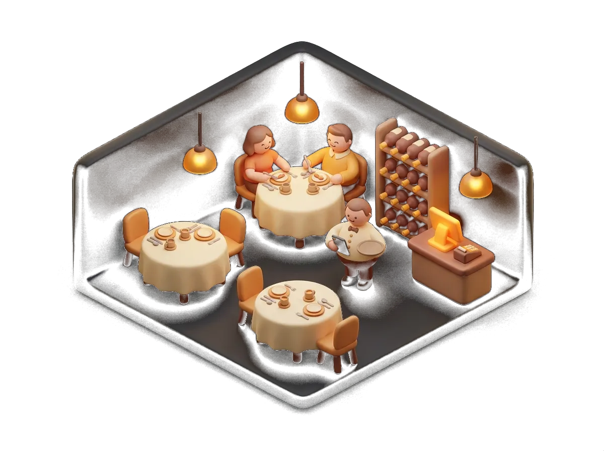 Ilustración: Restaurantes